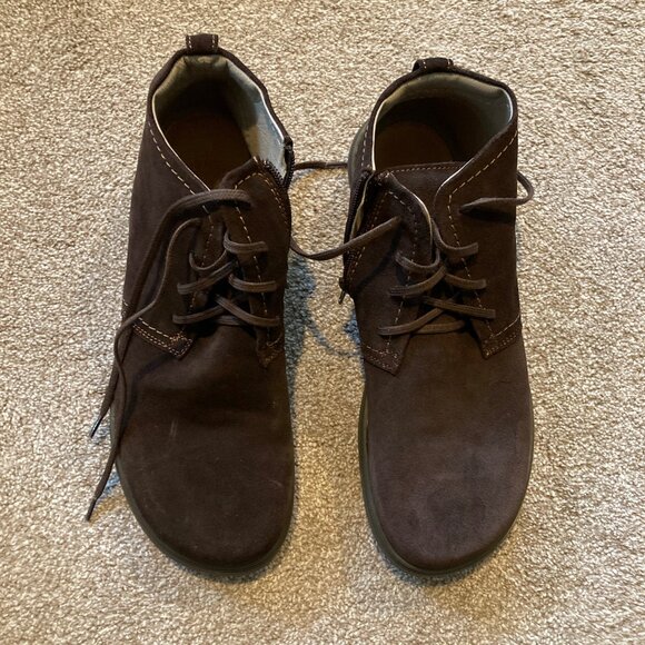 Mens barefoot chukka boots - brown suede size 13 (47 EU) - Picture 4 of 7